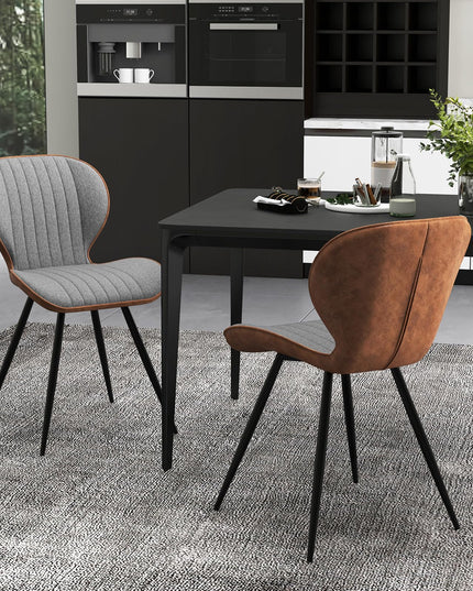 Giantex Upholstered Dining Chairs Set