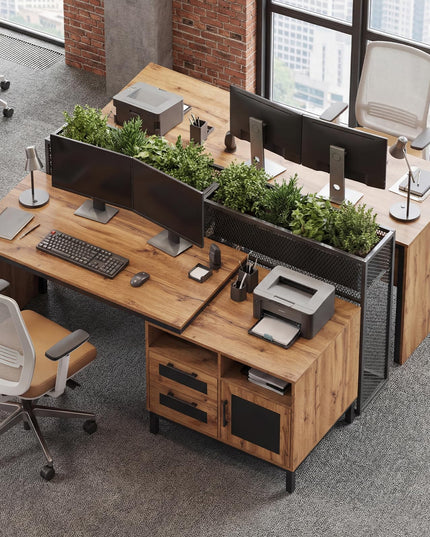Giantex 71" Executive Desk Farmhouse Home Office Desk