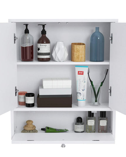 Giantex Bathroom Cabinet Wall Mounted Mirrored Storage Organizer