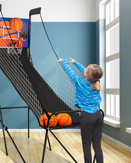 Foldable Electronic Arcade Basketball Game - Giantex