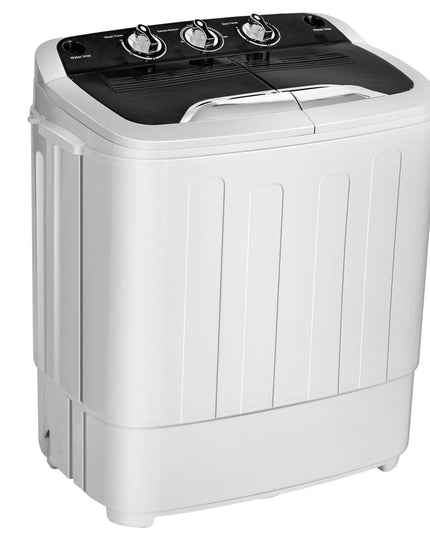 Giantex Portable Washing Machine, 13lbs Mini Twin Tub
