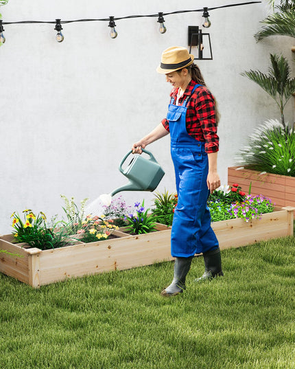 Giantex Wooden Raised Garden Bed