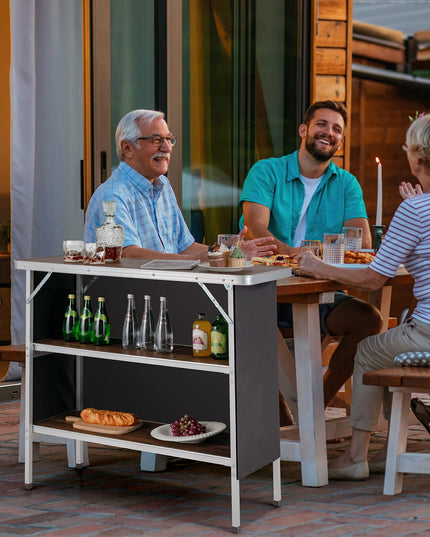 Folding Camping Table - Giantex