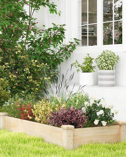 Giantex Wooden Raised Garden Bed
