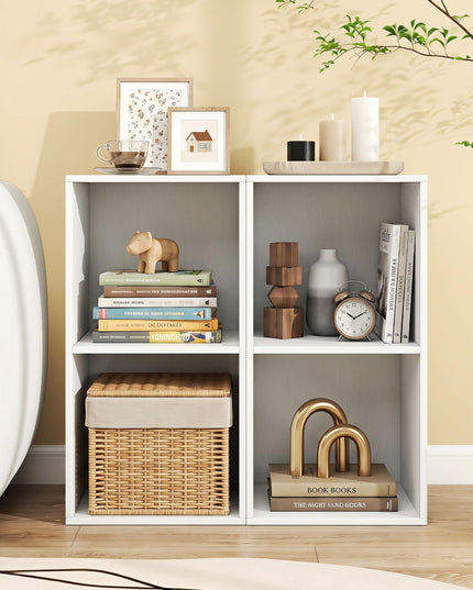 Giantex 2/3-Cube Modern Bookcase, Vertical or Horizontal