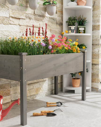 Raised Garden Bed with Legs, 49" L x 23" W x 30" H