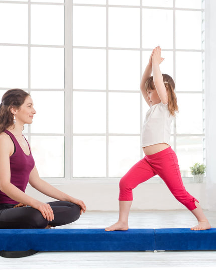 Giantex 7FT Folding Floor Balance Beam for Girls