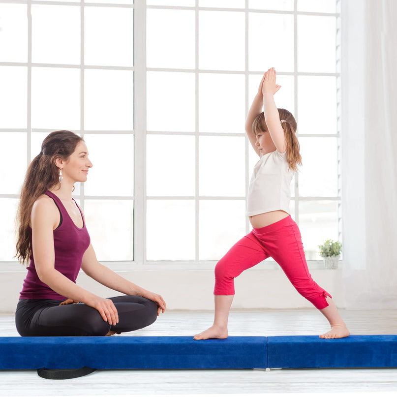 Giantex 7FT Folding Floor Balance Beam for Girls