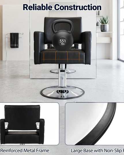 Giantex Hydraulic Salon Chair for Hair Stylist
