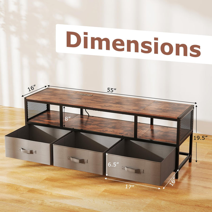 Giantex Dresser TV Stand for 65 Inch TV
