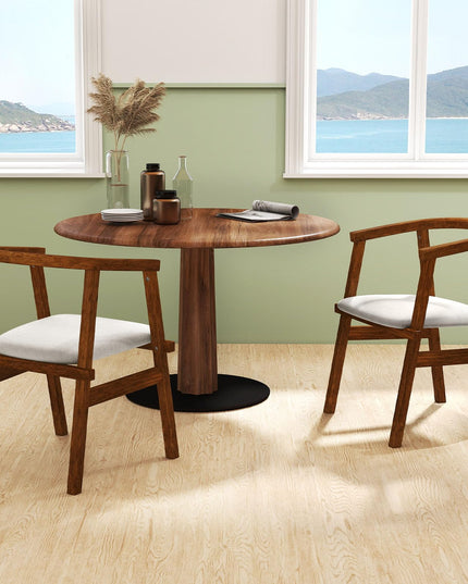 Giantex Wooden Dining Chairs Set of 2/4