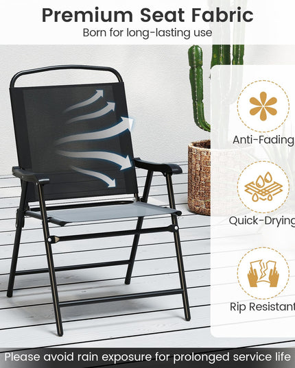 Giantex 6 Pieces Outdoor Dining Set for Lawn