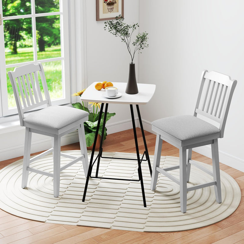 Giantex 25" Modern Bar Stools Set for Kitchen Island