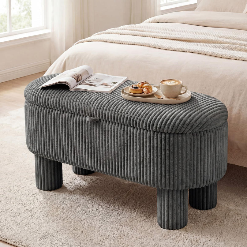 Giantex 42'' Storage Ottoman Bench for Living Room
