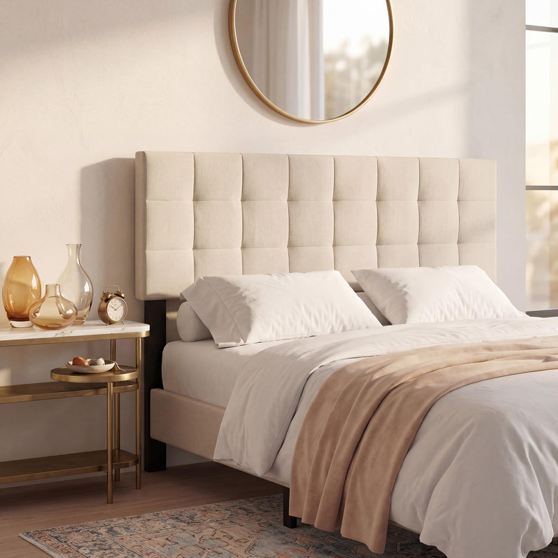 Giantex Linen Upholstered Headboard