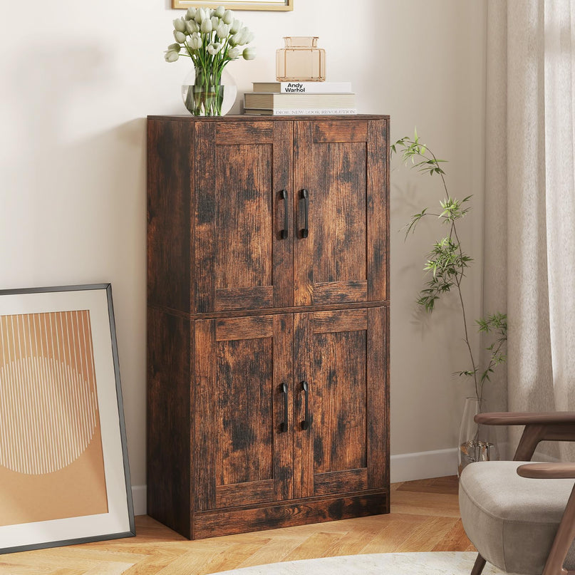 Giantex Bathroom Cabinet 43.5” Storage Cabinet