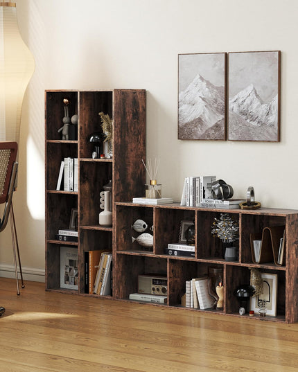 Giantex Floor Standing Open Bookshelf w/Storage Shelves