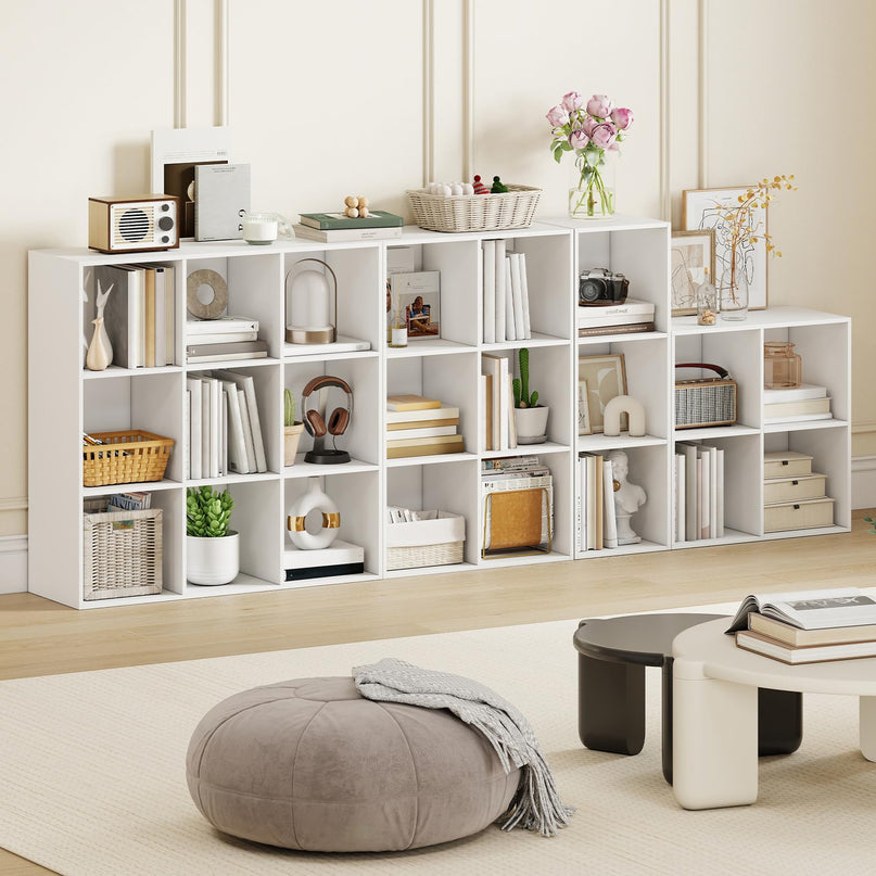 GIANTEX3/4/6/9-Cube Bookshelf Tool-Free Assembly