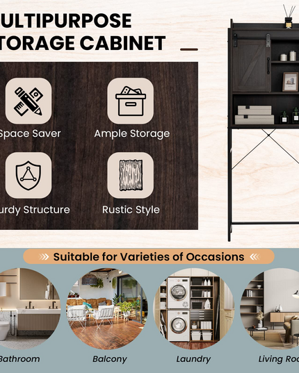 Giantex Over The Toilet Storage Cabinet