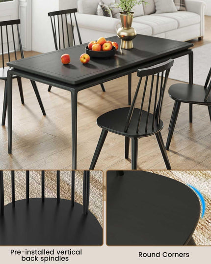 Giantex Windsor Dining Chairs Set of 2/4 for Dining Room Restaurant