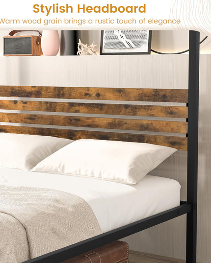 Giantex Metal Canopy Bed Frame