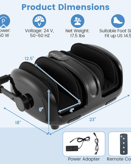 Giantex Foot Massager with Heat, Electric Foot Massager