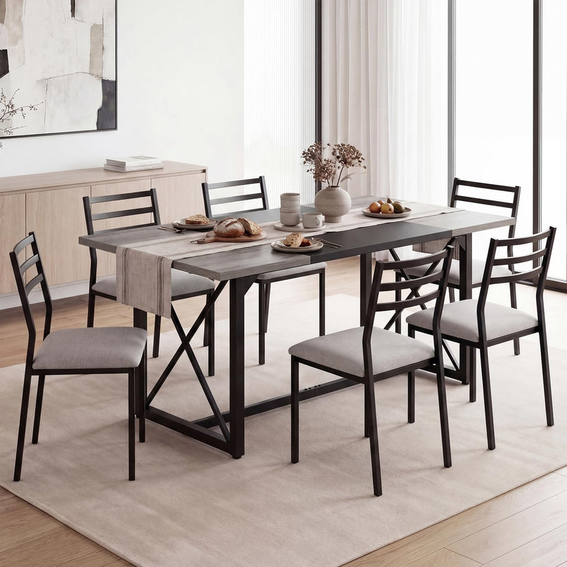 Giantex 6FT Conference Table with Power Outlets