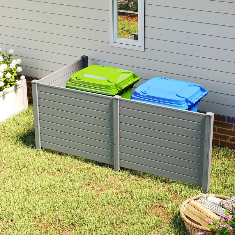 Clôture de climatiseur Giantex 48 po L x 36 po H à 3/6 panneaux