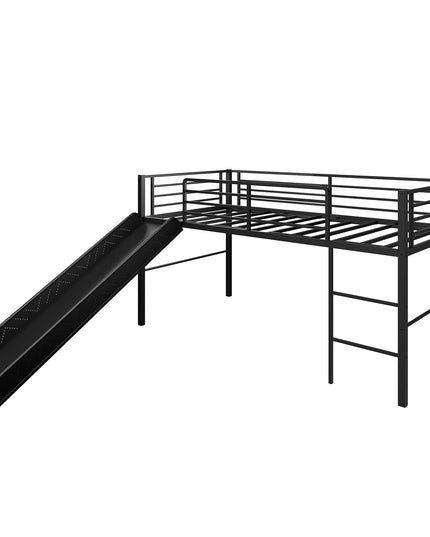 Giantex Twin Loft Bed with Slide