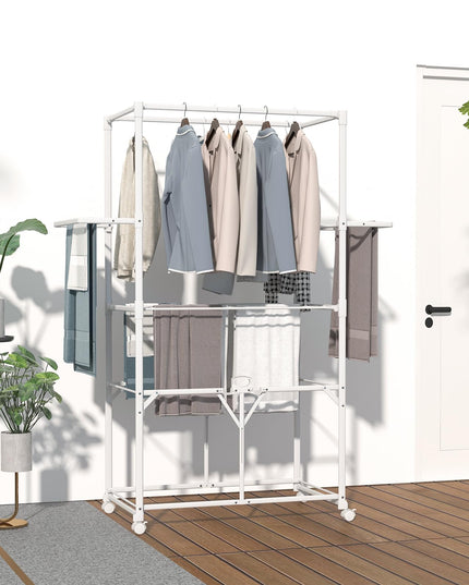 Giantex Clothes Drying Rack with Wheels