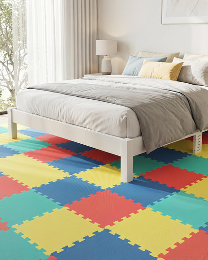 Giantex 0.4" Thick Non-Slip Interlocking Exercise Mat with Borders