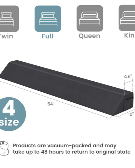 Giantex Bed Wedge Pillow for Headboard Gap Filler