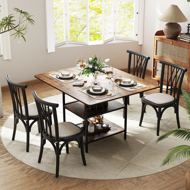 Table à manger Giantex 47 pouces pour 4 à 6 personnes