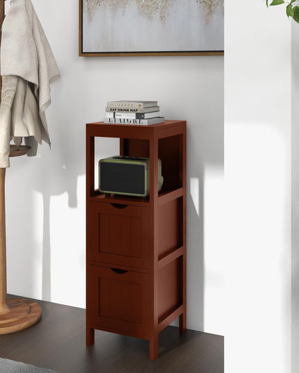 Giantex Bathroom Organizers and Storage Cabinet - Storage Organizer Rack Stand