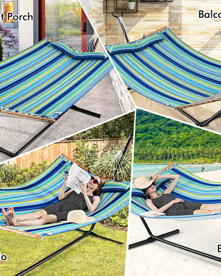 Hammock Swing Camping Hammock for Stand with Spreader Bar
