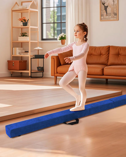 Giantex 9FT Balance Beam Folding Gymnastics Beam