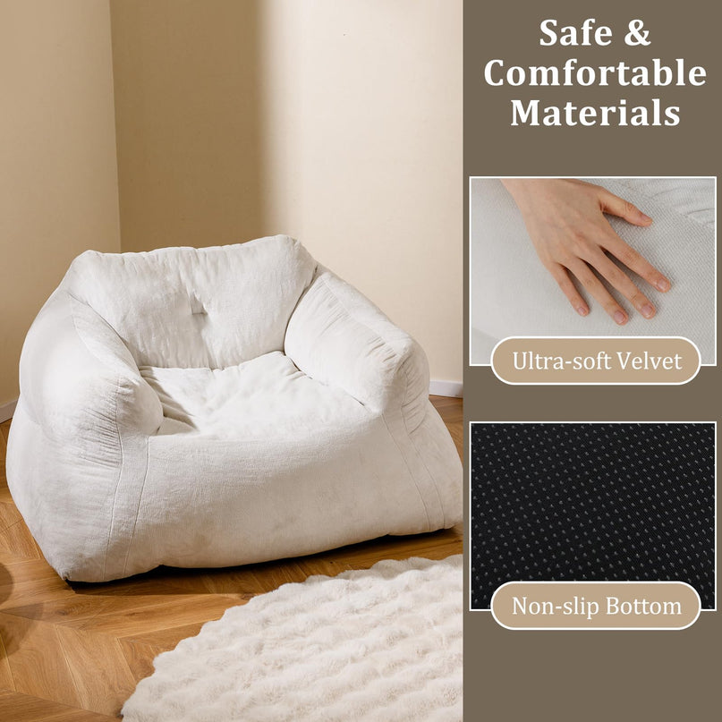 Giantex Bean Bag Chair for Adults Teens for Living Room