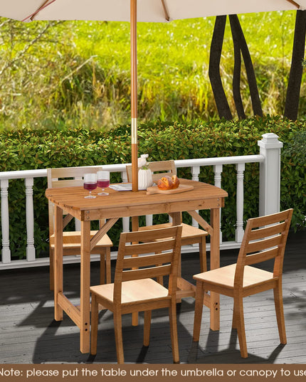Giantex Patio Dining Table