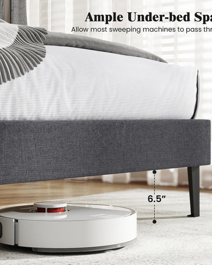 Giantex Upholstered Bed Frame Platform Bed