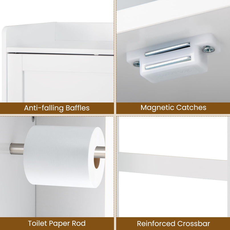 Giantex Over The Toilet Storage Cabinet for Bathroom & Laundry Room