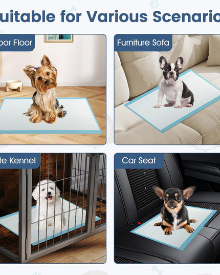 Giantex 60 x 43 cm Puppy Training Pads for Small Dogs