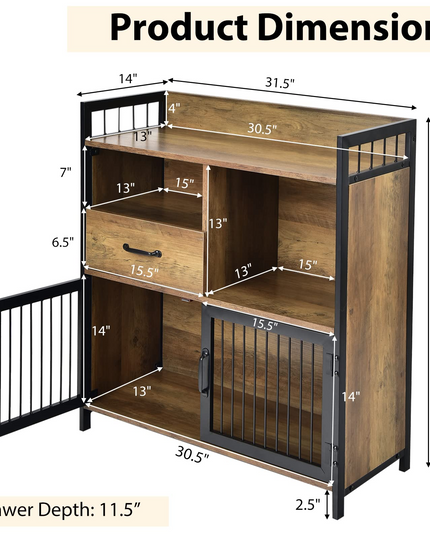 Giantex Buffet Cabinet with Storage, Kitchen Sideboard