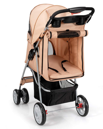 Pet Stroller for Small Medium Dogs Cats Puppy - Giantex