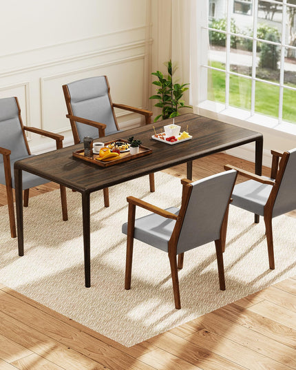 Giantex Mid Century Modern Accent Chair with High Back Headrest & Soft Cushion