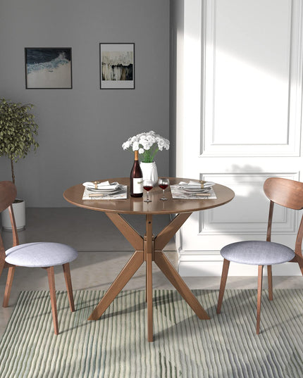 3 Piece Dining Table and Chair Set - Giantex