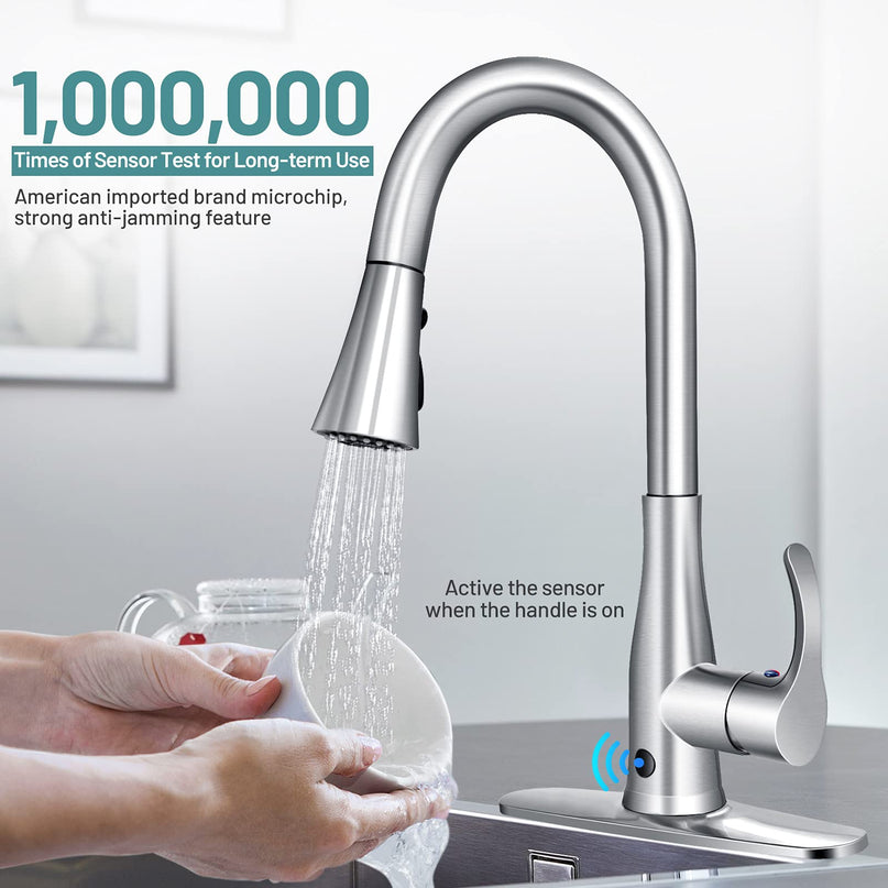 Giantex 304 Stainless Steel Touchless Kitchen Faucet
