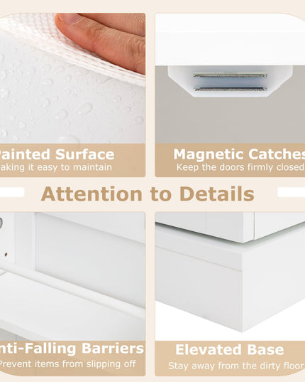 Giantex 41" Kitchen Pantry Cabinet