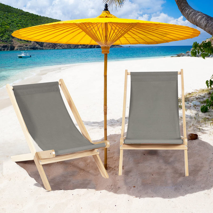 Giantex Outdoor Lounge Chair Indoor Living Room Chaise Lounge with 3 Adjustable Positions
