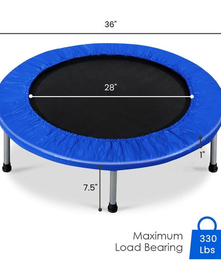 Giantex 36"  Foldable Rebounder Trampoline for Adults