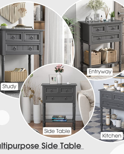 Giantex Console Table with Drawers